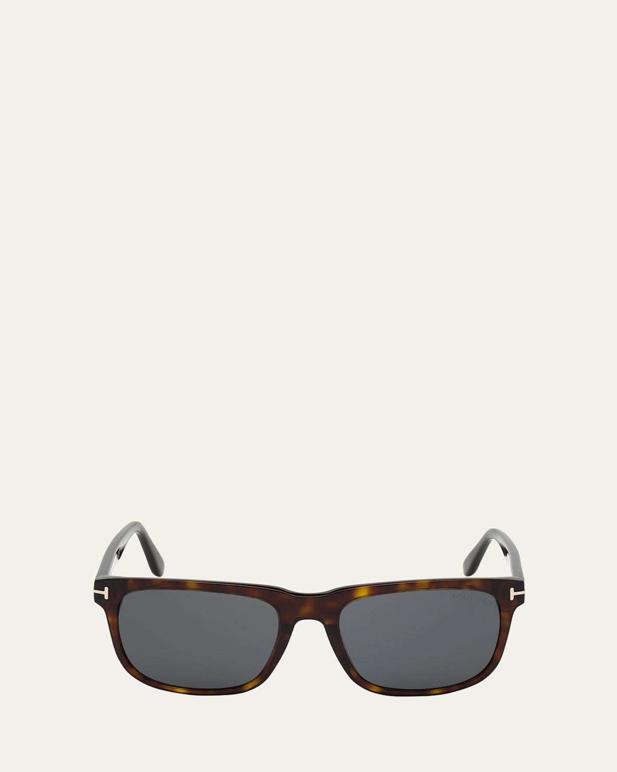 Mens Stephenson Square Two-Tone Acetate Sunglasses Product Image