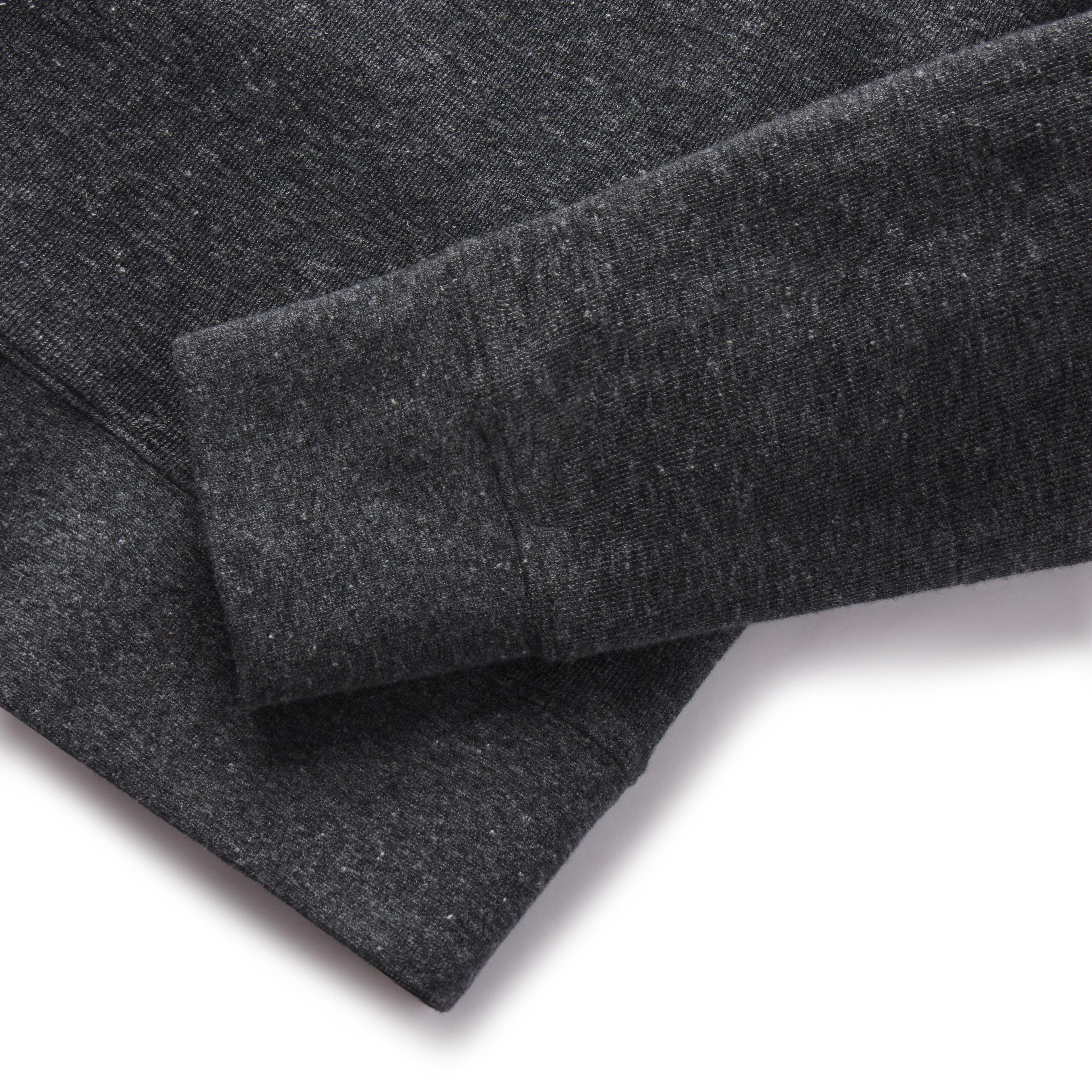 New Windsor Double Cloth 1/4 Zip Mock - Charcoal Heather Product Image