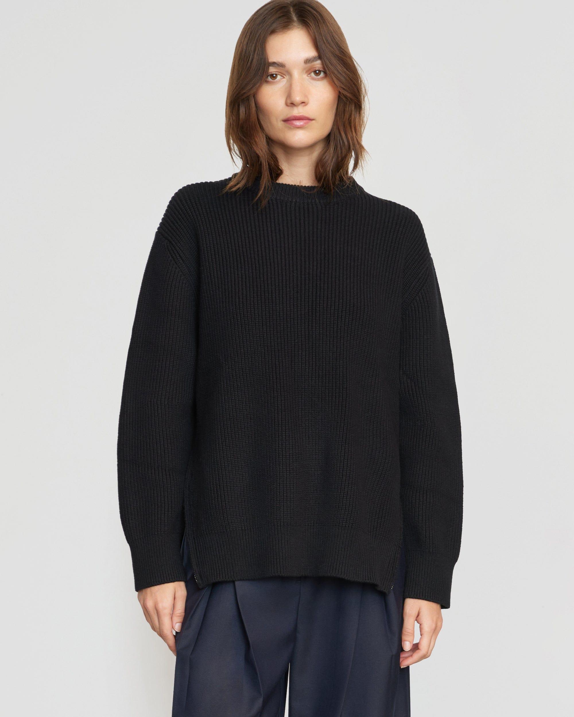 Tate Organic Cotton Side-Zip Sweater Product Image