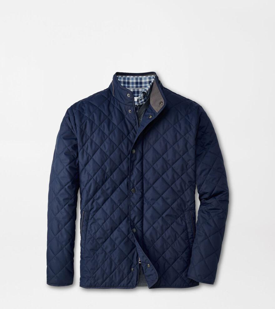 Mens Suffolk Quilted Coat Product Image