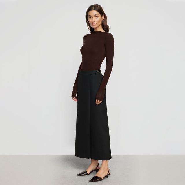 Spencer Wrap Maxi Skirt Product Image