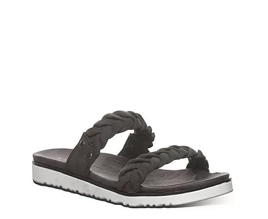 Bearpaw Thessa Womens Slide Sandals Black Product Image