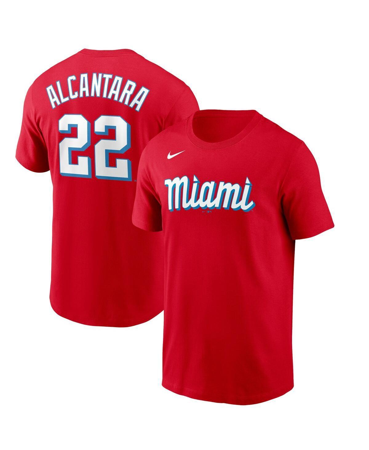 Mens Nike Sandy Alcantara Miami Marlins City Connect Name & Number T-Shirt Product Image