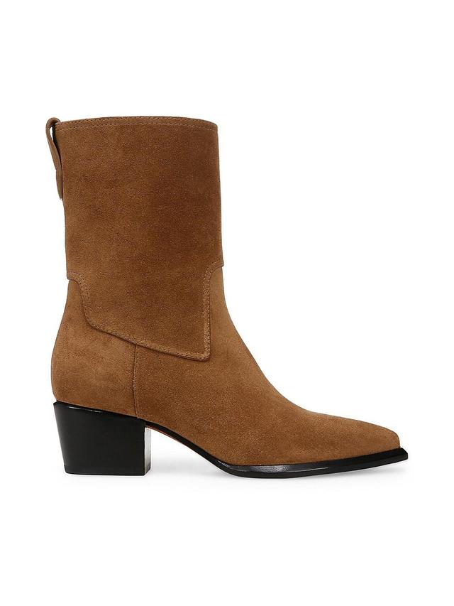 Womens Arlington 50MM Suede Short Booties Product Image