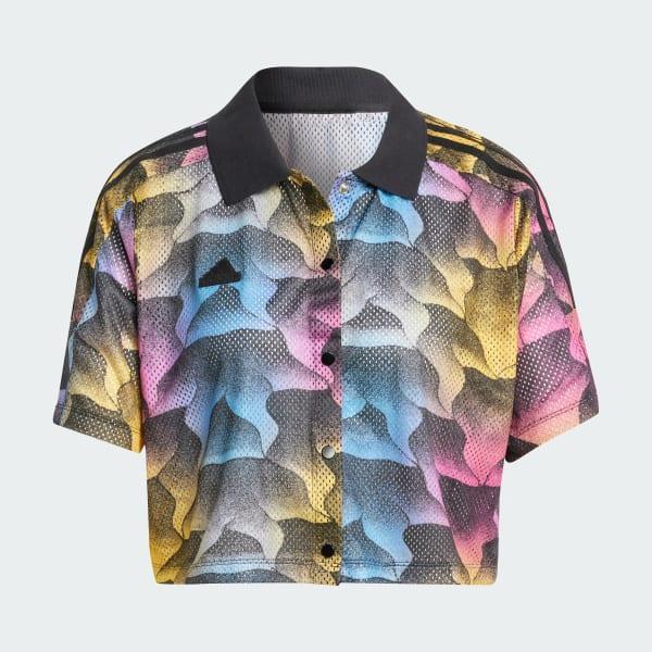 Tiro Print Mesh Summer Shirt Product Image