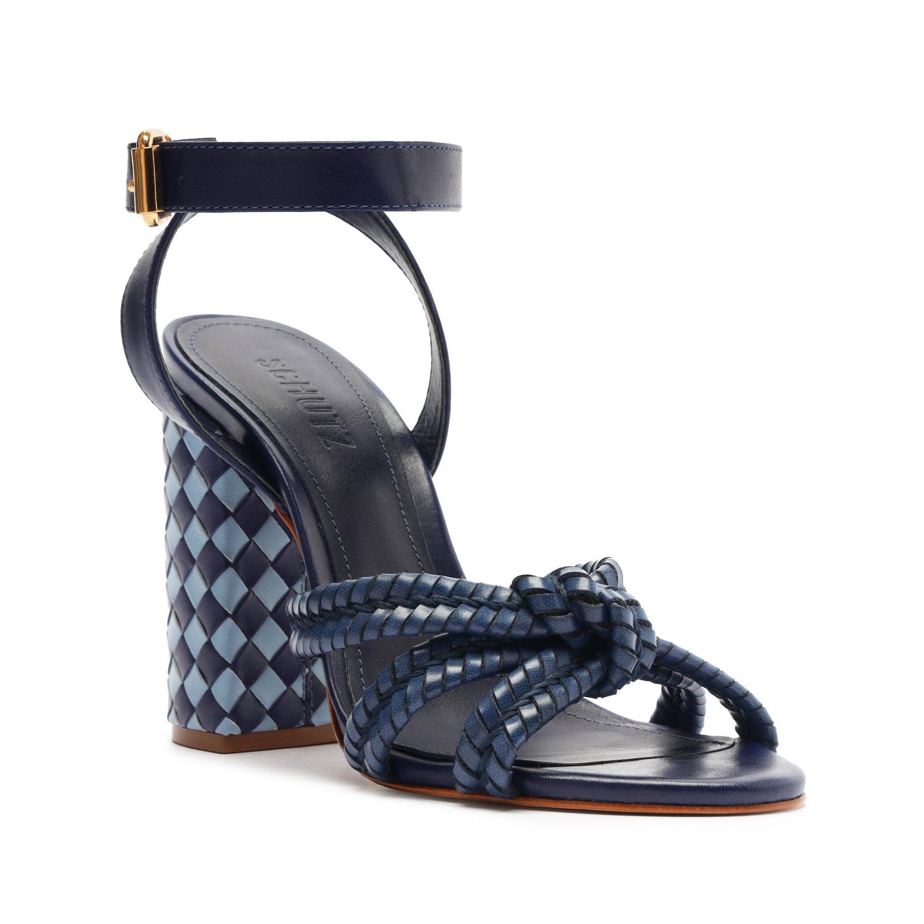 Kareena Woven Leather Sandal Female Product Image