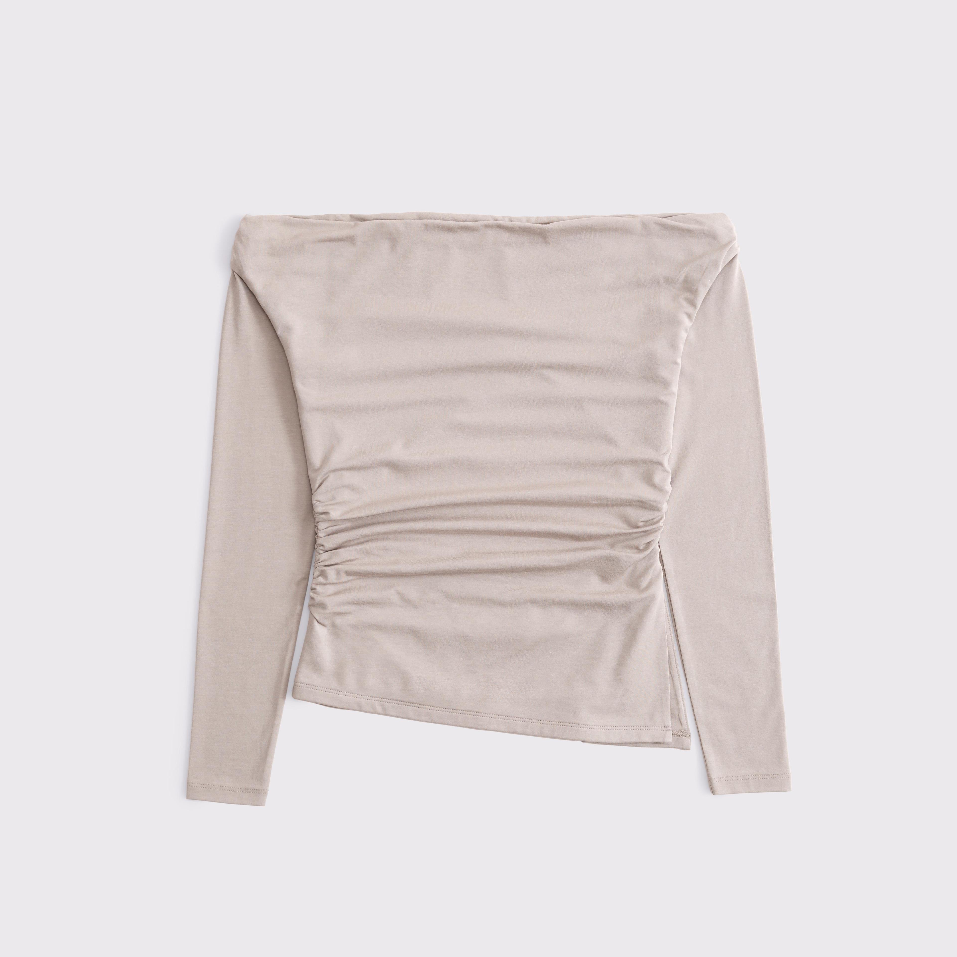 Off-The-Shoulder Draped Top Product Image