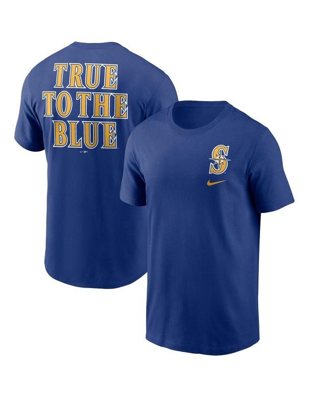 Mens Nike Royal Seattle Mariners True to the Hometown T-Shirt Product Image