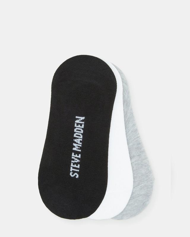 SNEAKER SOCKS BLACK/WHITE Female Product Image