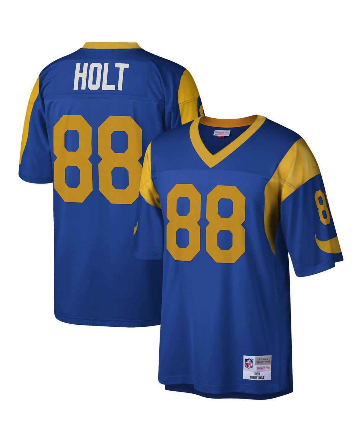 Mens Mitchell & Ness Torry Holt Royal Los Angeles Rams 1999 Legacy Replica Jersey - Royal Product Image