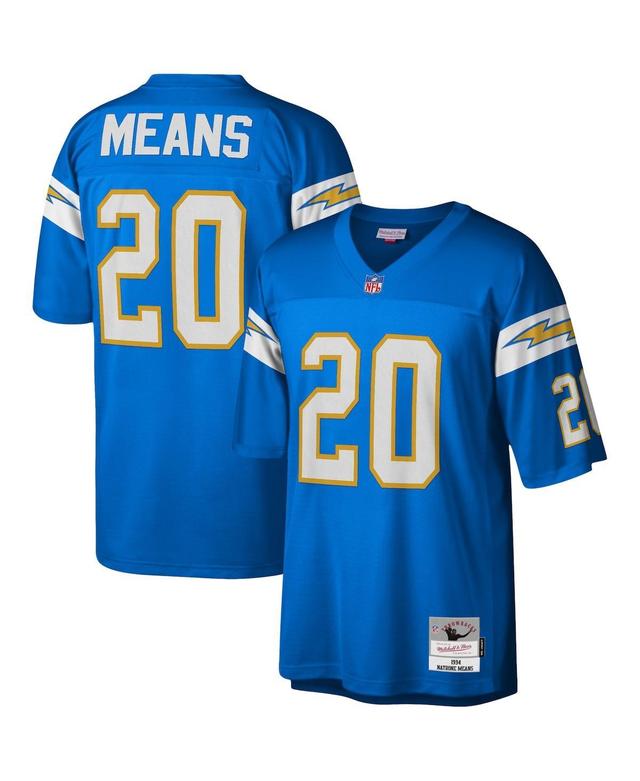 Mens Natrone Means Powder Blue Los Angeles Chargers 1994 Legacy Replica Jersey - Powder Blue Product Image