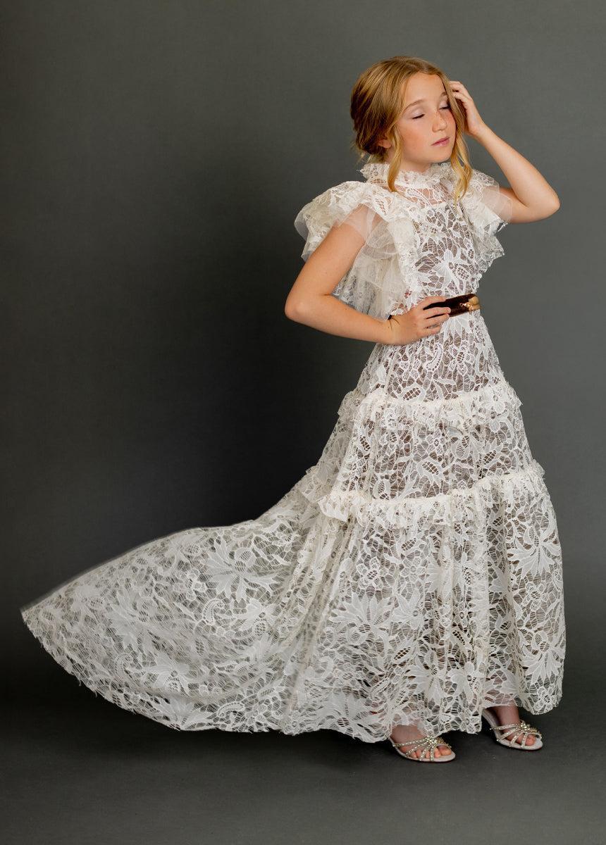 Alethea Impact Dress in Cream Product Image