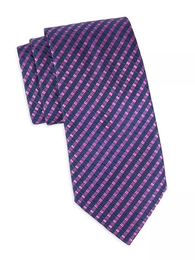 Stripe Seersucker Silk Tie Product Image