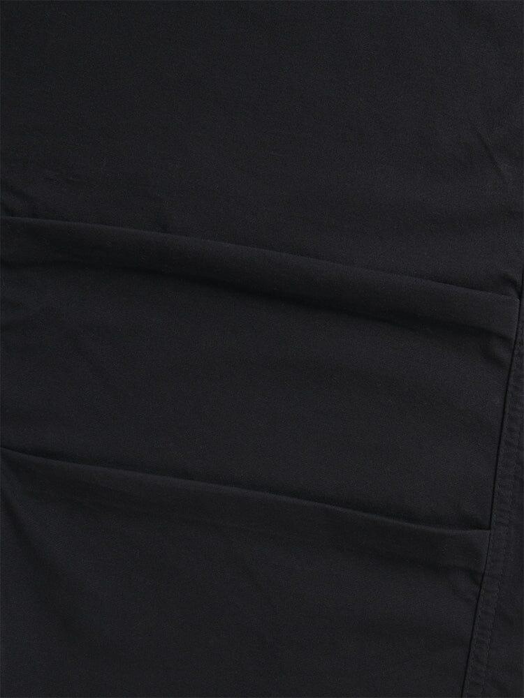 WOMEN'S BARREL LEG PANTS (BLACK) Product Image