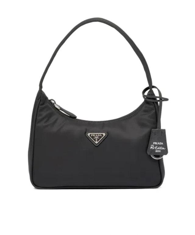 PRADA Re-edition 2000 Mini Tote Bag In Black Product Image