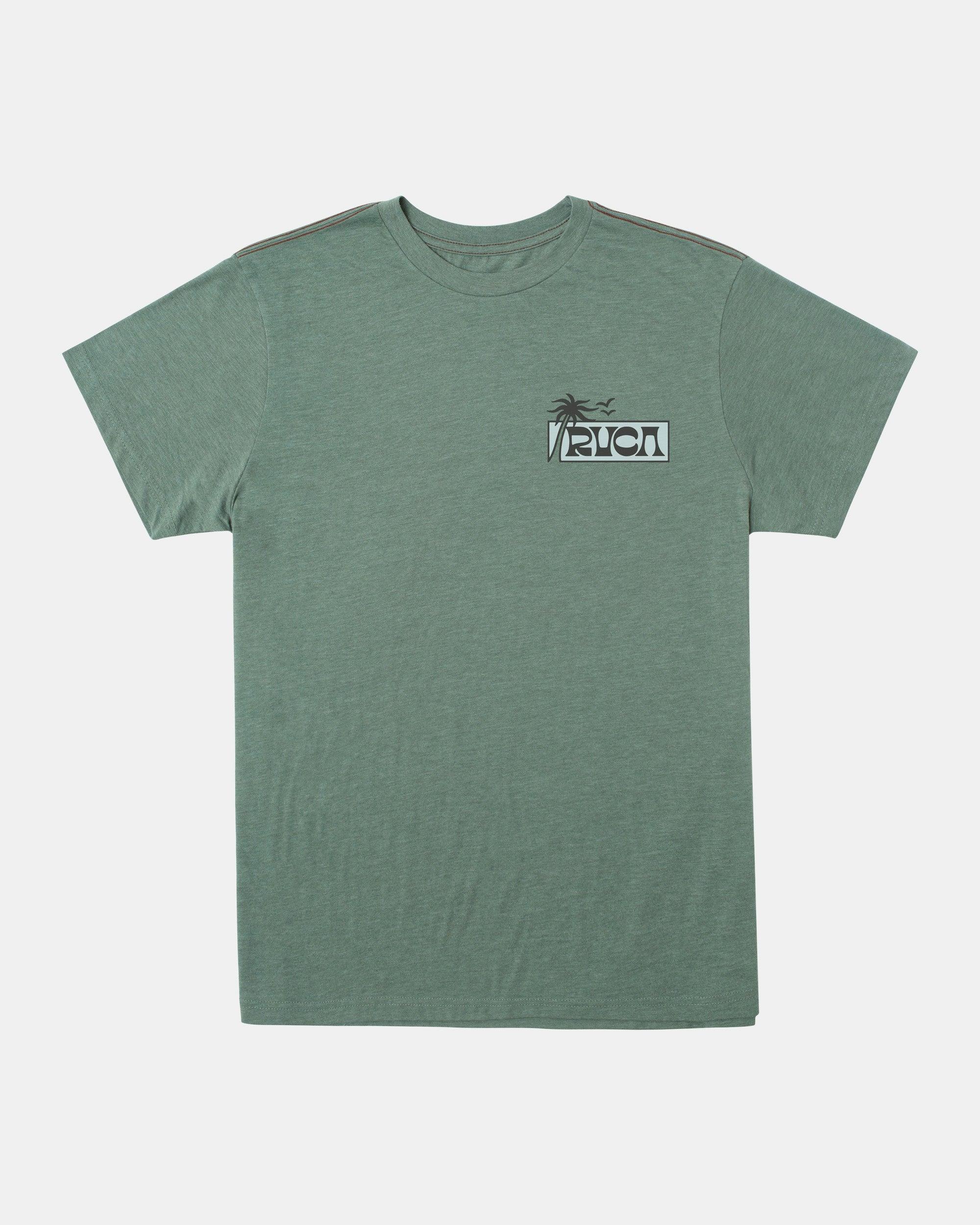 Palm Set T-Shirt - Jade Product Image