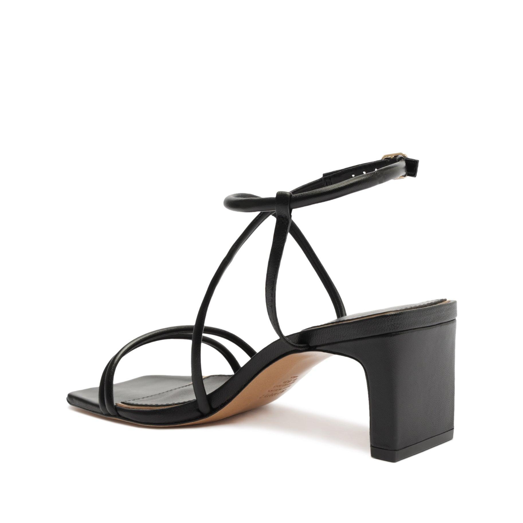 Aimee Block Leather Sandal Female Product Image