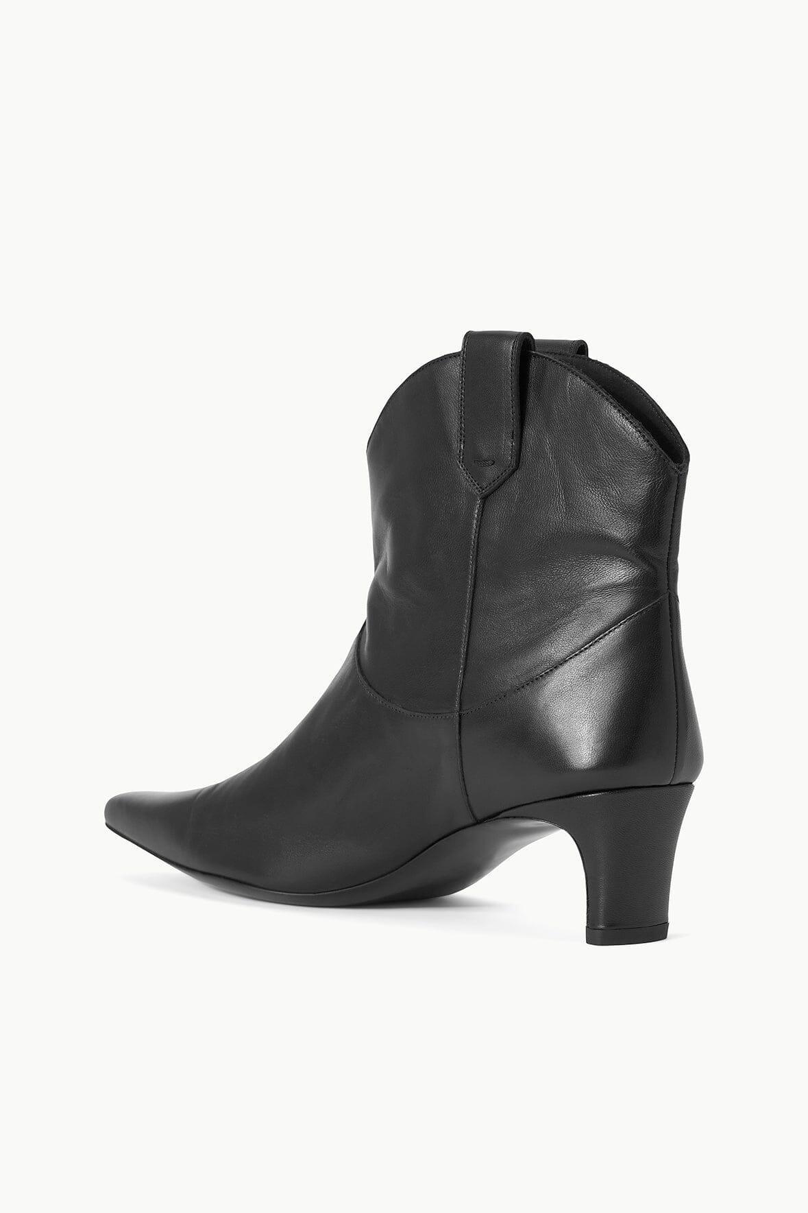 WESTERN WALLY ANKLE BOOT | BLACK Product Image