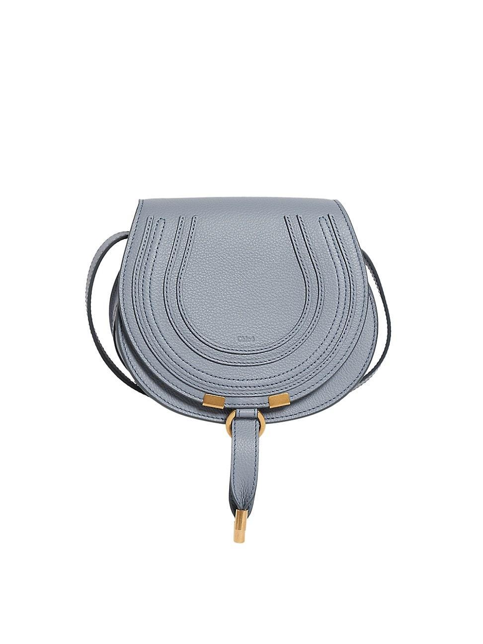 Chlo Small Marcie Leather Crossbody Bag Product Image