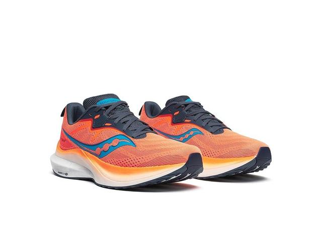 Saucony Tempus 2 (Viziorange/Dusk) Men's Running Shoes Product Image