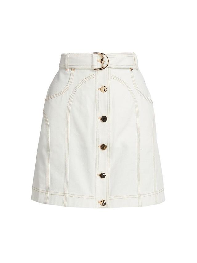 Womens Valleybrook Cotton Miniskirt Product Image