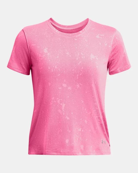 Women's UA Launch Splatter Short Sleeve Product Image