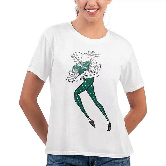 Womens G-III 4Her by Carl Banks New York Jets Play The Ball T-Shirt Product Image