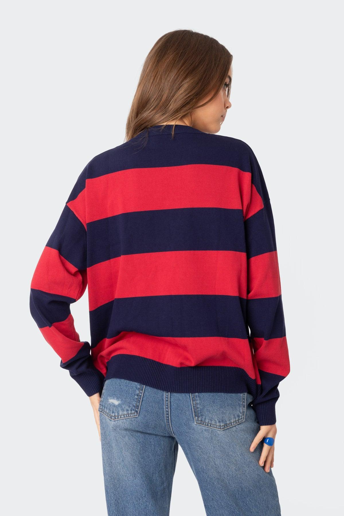 Logan Light Knit Oversized Sweater Product Image