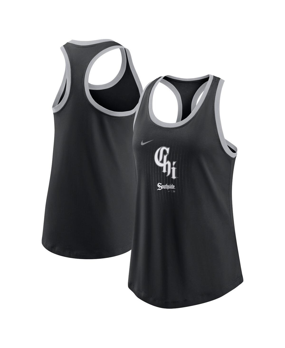 Womens Nike Chicago White Sox City Connect Tri-Blend Tank Top Product Image