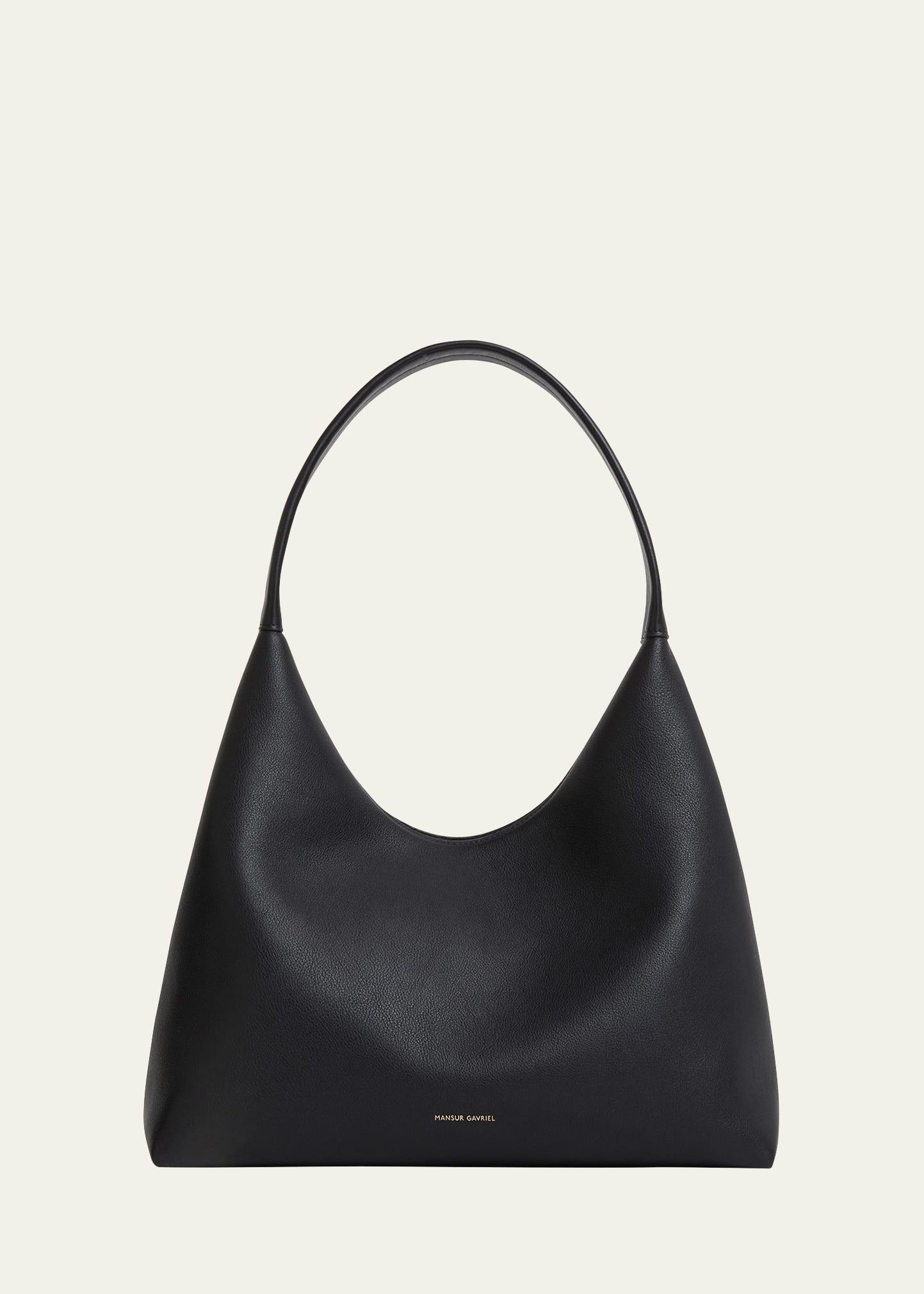 Mansur Gavriel Candy Pebbled Leather Shoulder Bag Product Image