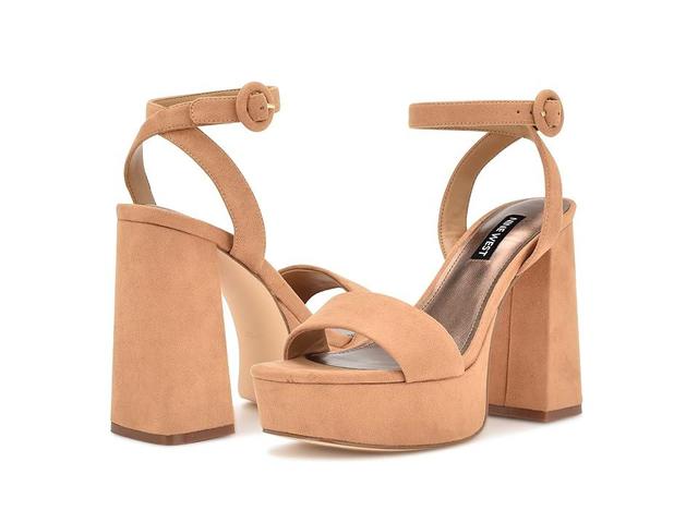 Nine West Jans 2 (Cognac Suede) Women's Shoes Product Image