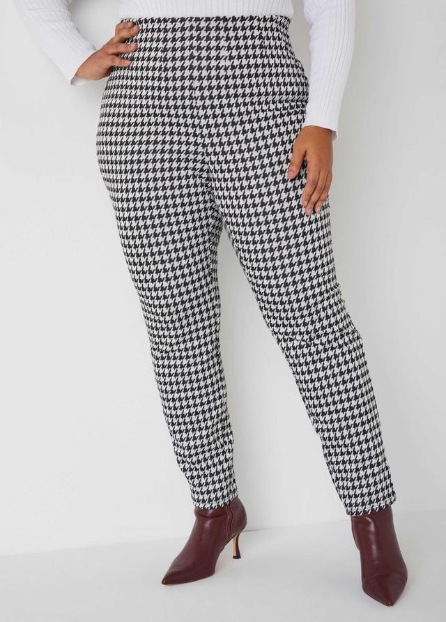 Houndstooth High Rise Leggings Product Image