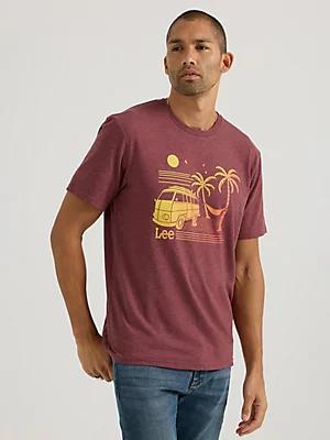 Men's Beach Sunset Graphic Tee | Men's MEN | Lee® Product Image