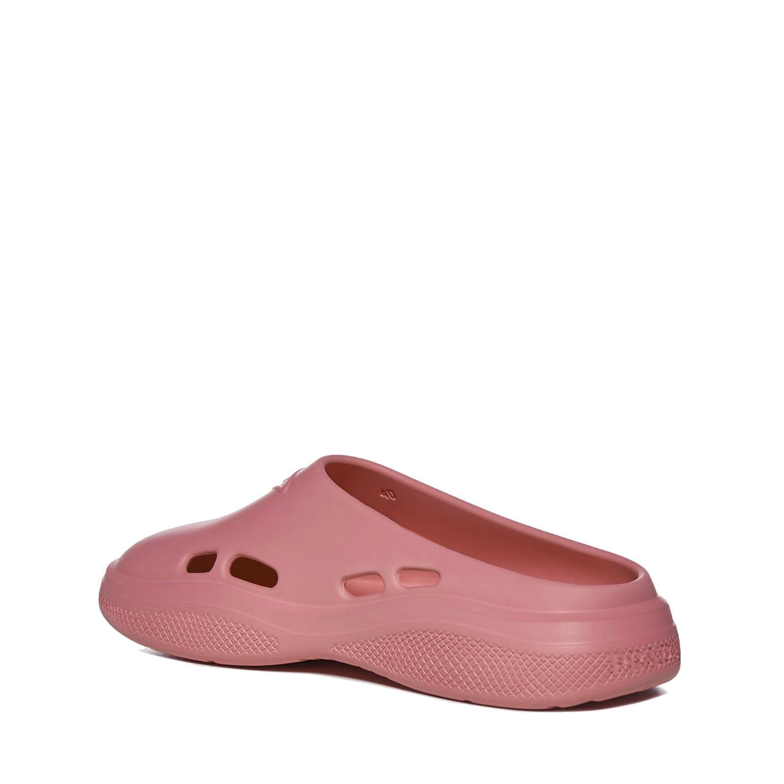 PRADA Slippers And Clogs Rubber Pink Begonia Product Image