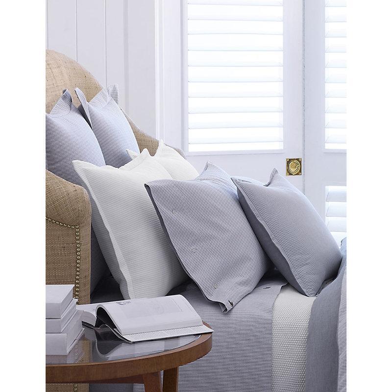 POLO RALPH LAUREN Blue Oxford Duvet Cover Single Product Image