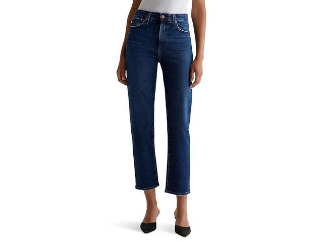 AG Jeans Rian Super High Rise Straight Jeans in 7 Years Antwerp (7 Years Antwerp) Women's Jeans Product Image