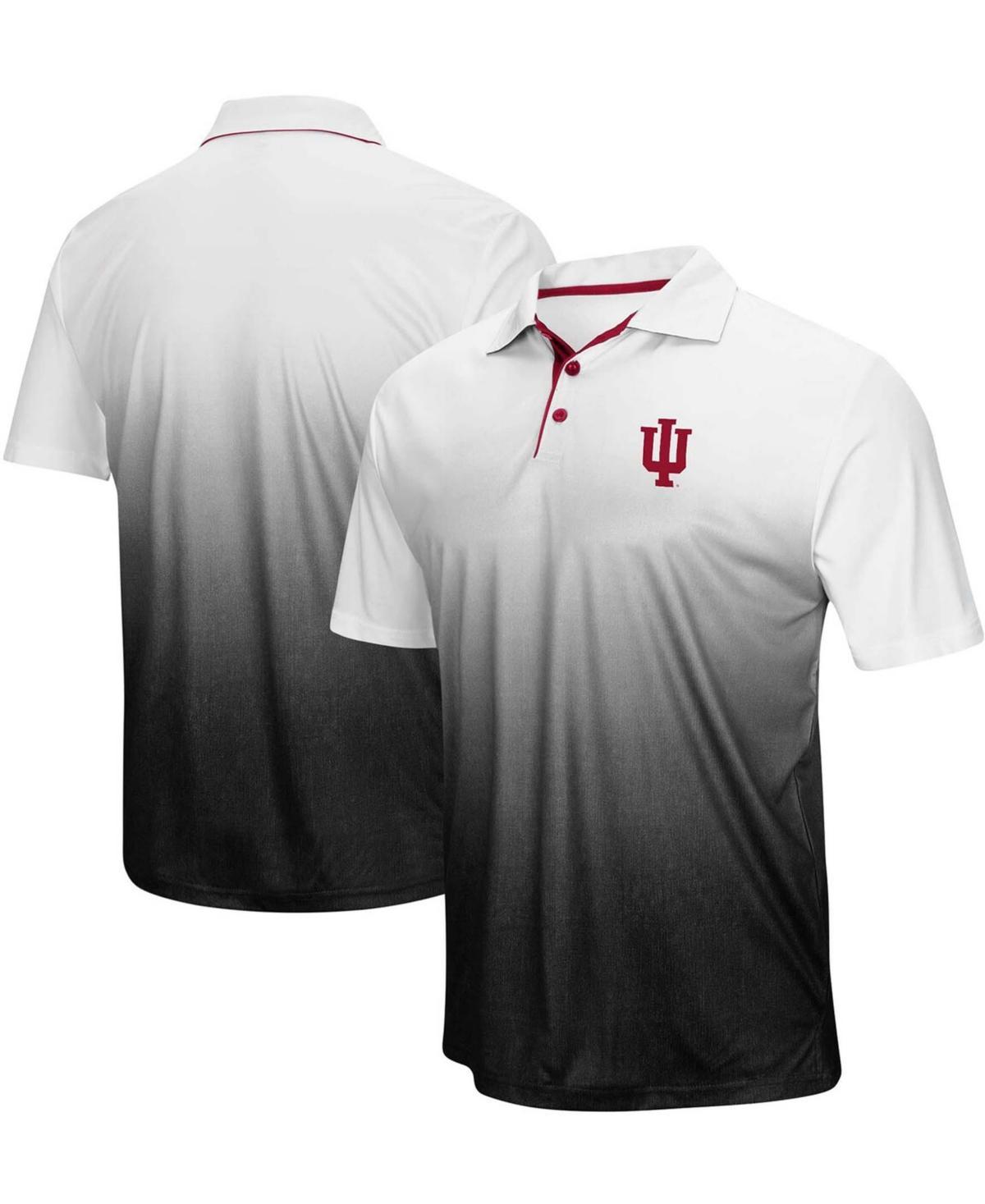 Mens Heather Gray Wisconsin Badgers Magic Team Logo Polo Shirt Product Image