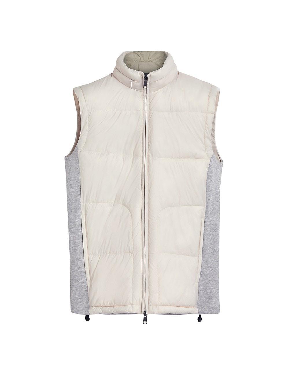 Mens Zip Nylon Vest Product Image