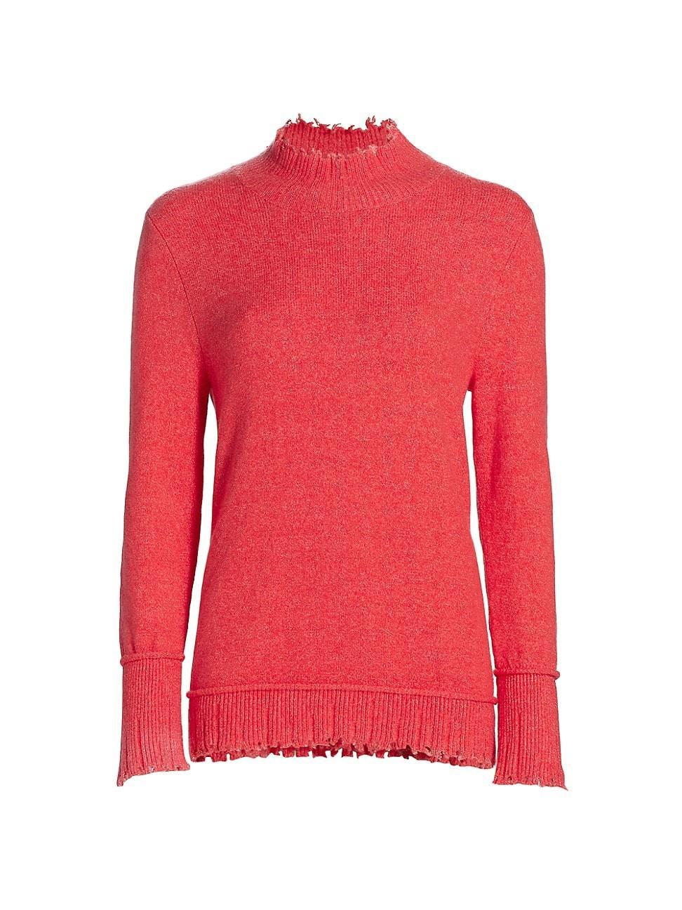 Womens Cozy Up Turtleneck Sweater Product Image