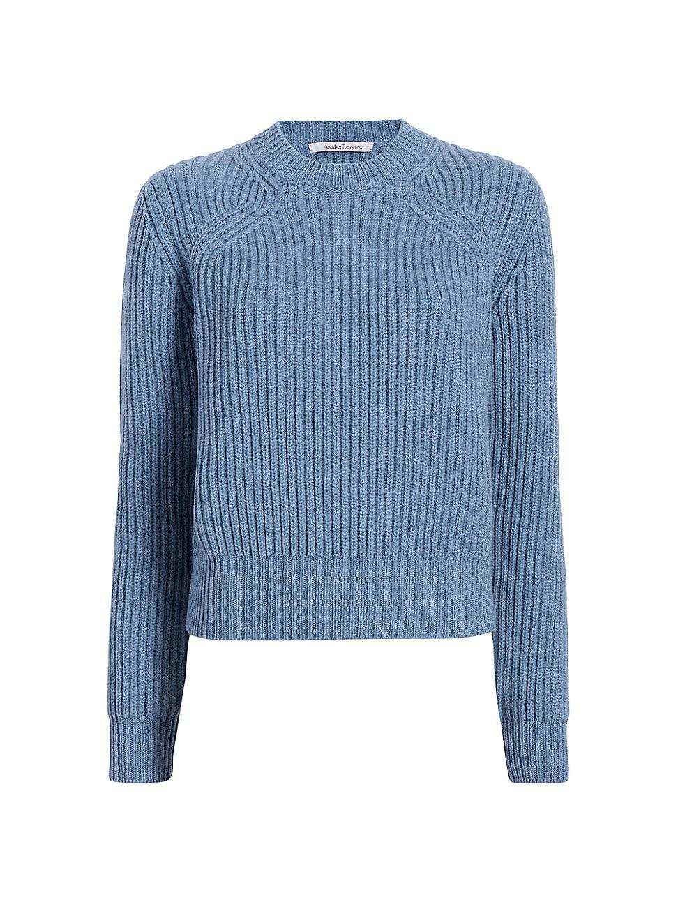 Recycled Cashmere Rib Sweater Product Image