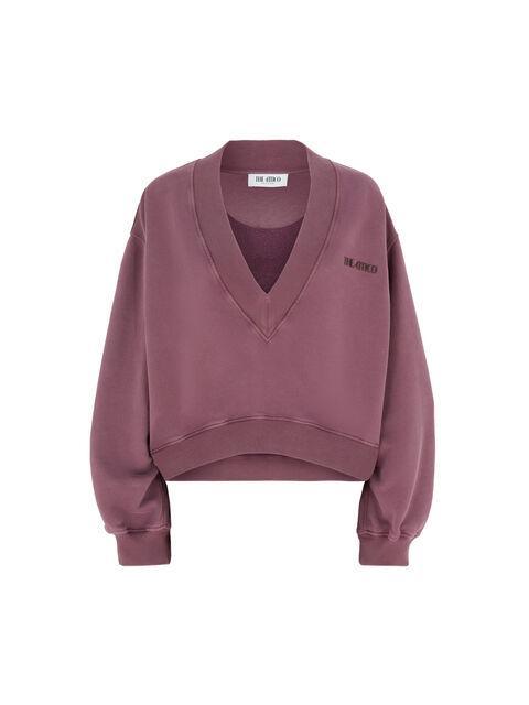 Mauve fade sweatshirt Product Image