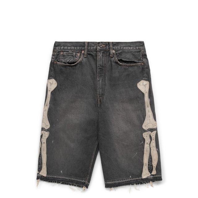 14OZ BLK DENIM 5P SHORTS (BONE) Product Image