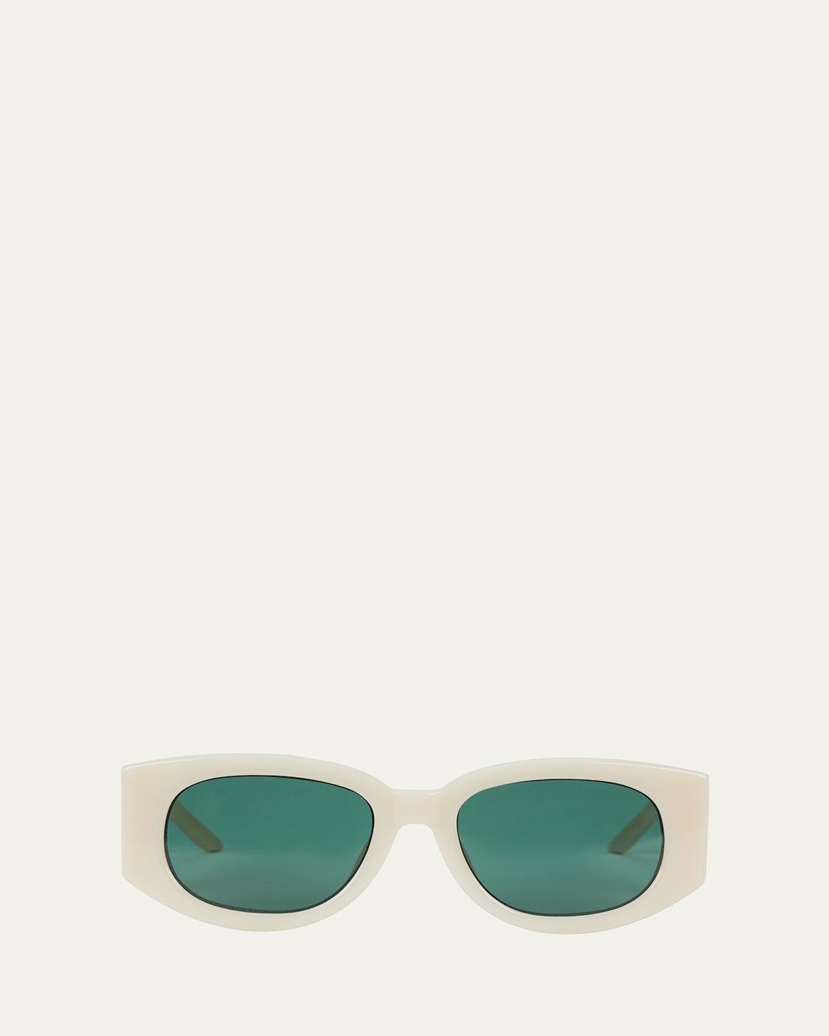 Mens Wave Sun Monogram Oval Sunglasses Product Image