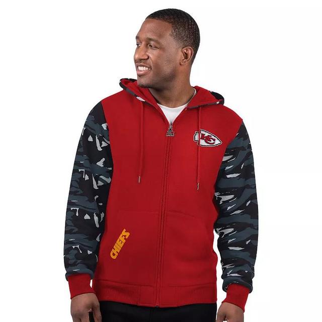 Mens Starter Kansas City Chiefs Thursday Night Gridiron Full-Zip Hoodie Product Image