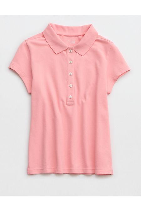 OFFLINE By Aerie Courtside Polo T-Shirt Womens Product Image