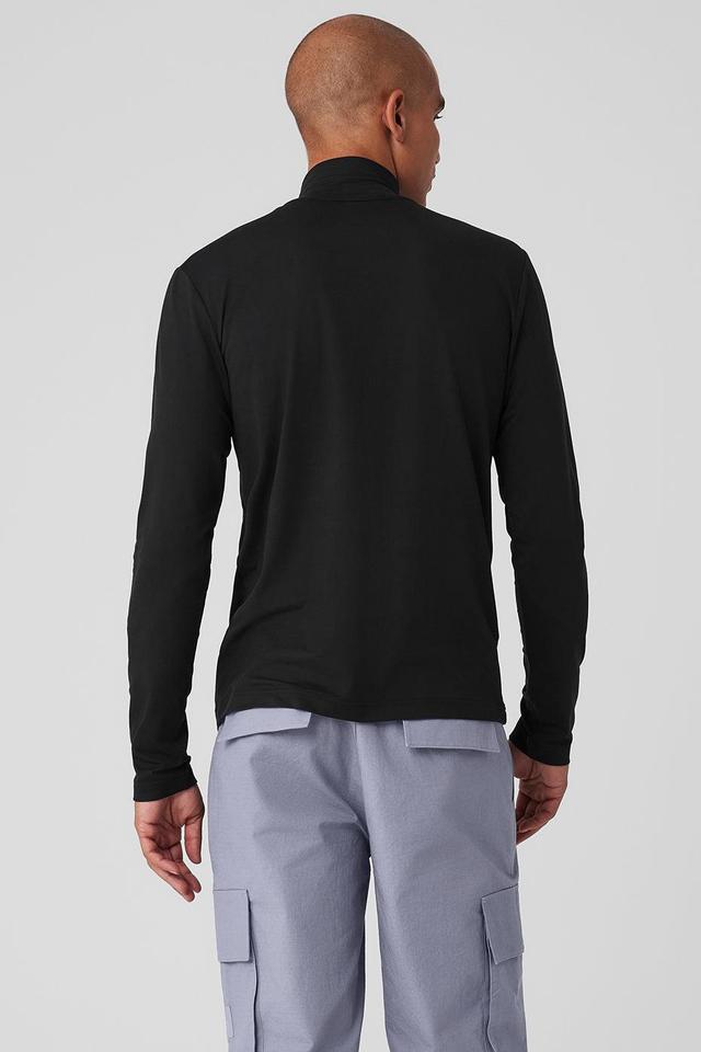 Conquer Reform Mock Neck Long Sleeve - Black Product Image