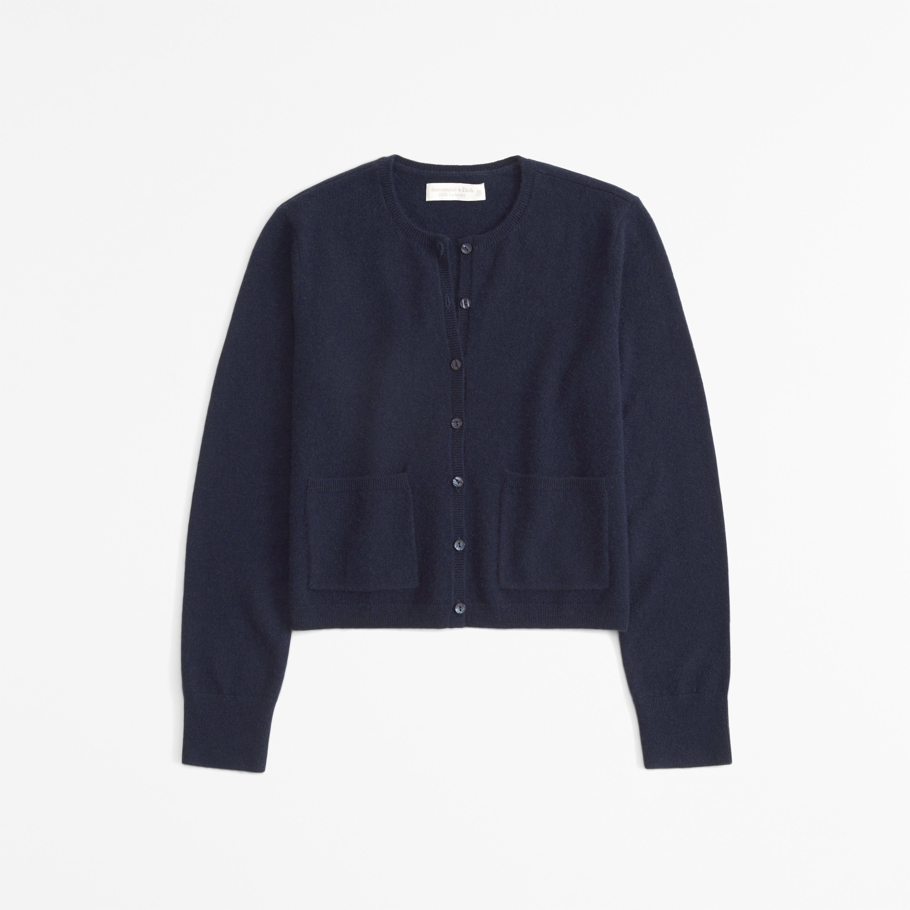 Cashmere Crew Cardigan Product Image