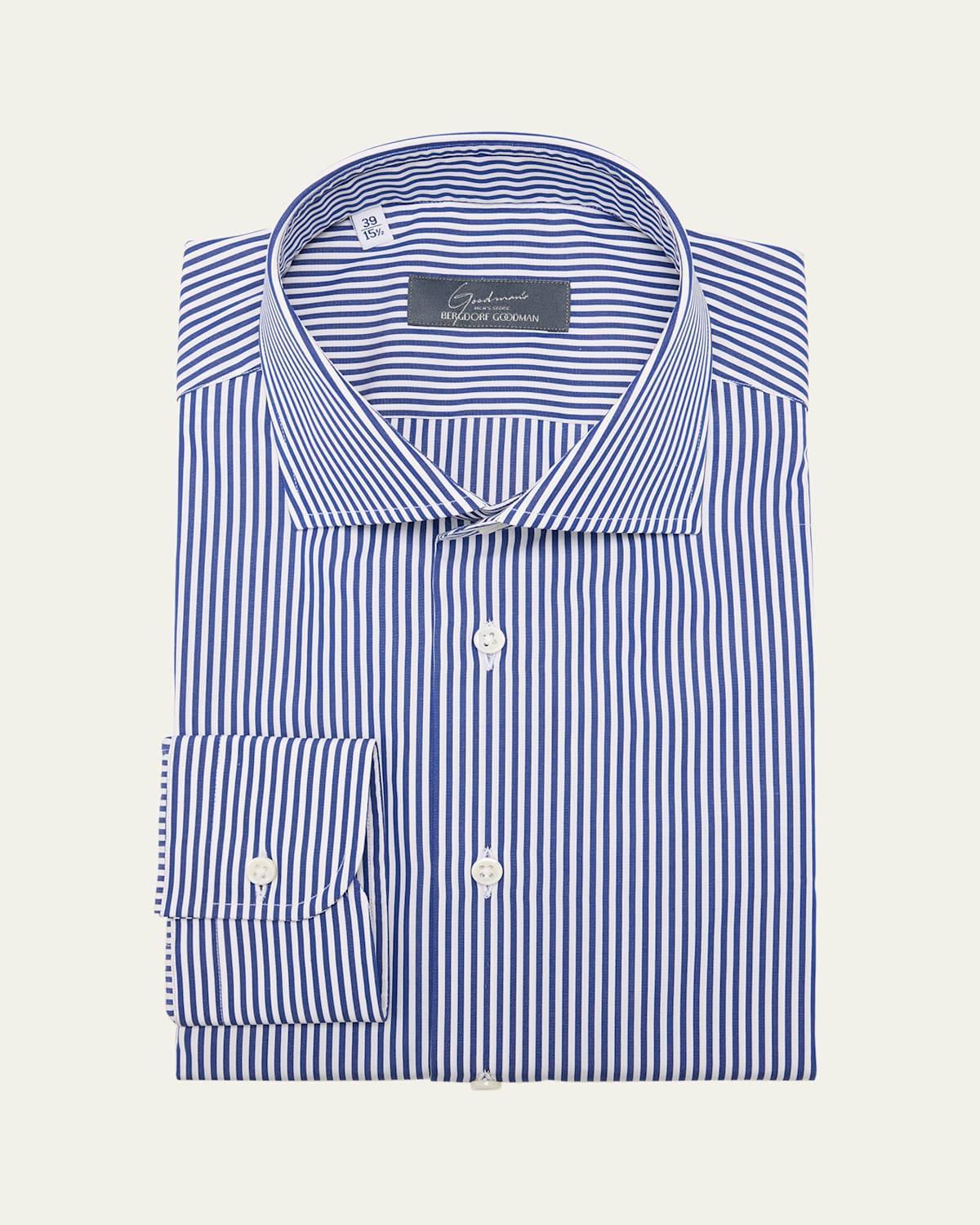 Mens Bengal Stripe Dress Shirt Product Image