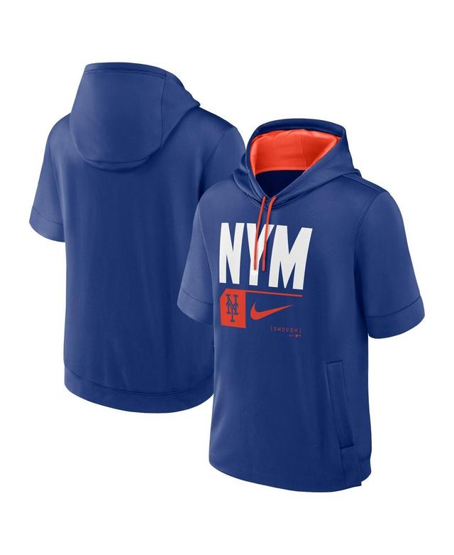 Milwaukee Brewers Tri Code Lockup Nike Mens MLB Short-Sleeve Pullover Hoodie Product Image