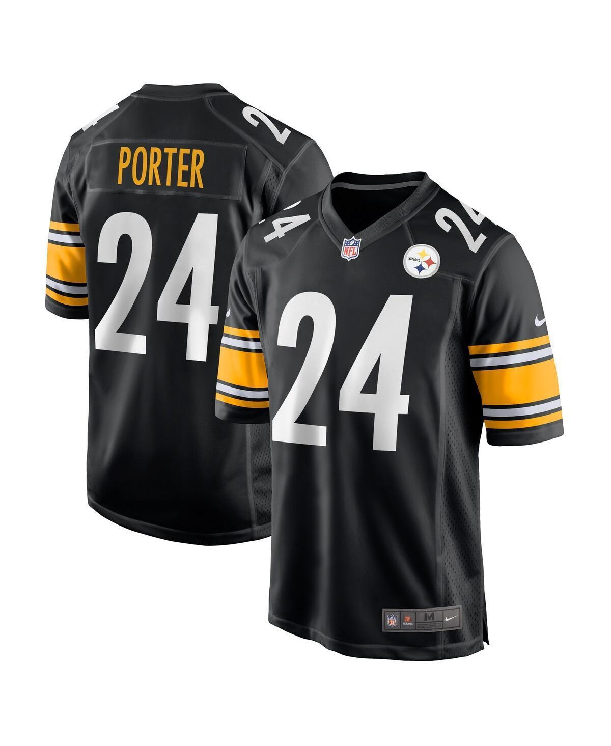 Mens Nike Joey Porter Jr. Black Pittsburgh Steelers 2023 Nfl Draft Pick Game Jersey - Black Product Image